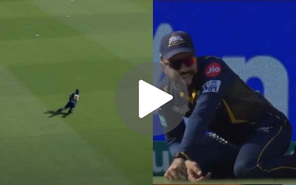 [Watch] Rashid Khan 'Exposes His Tongue' After His Acrobatic Catch Ends Markram's Woes